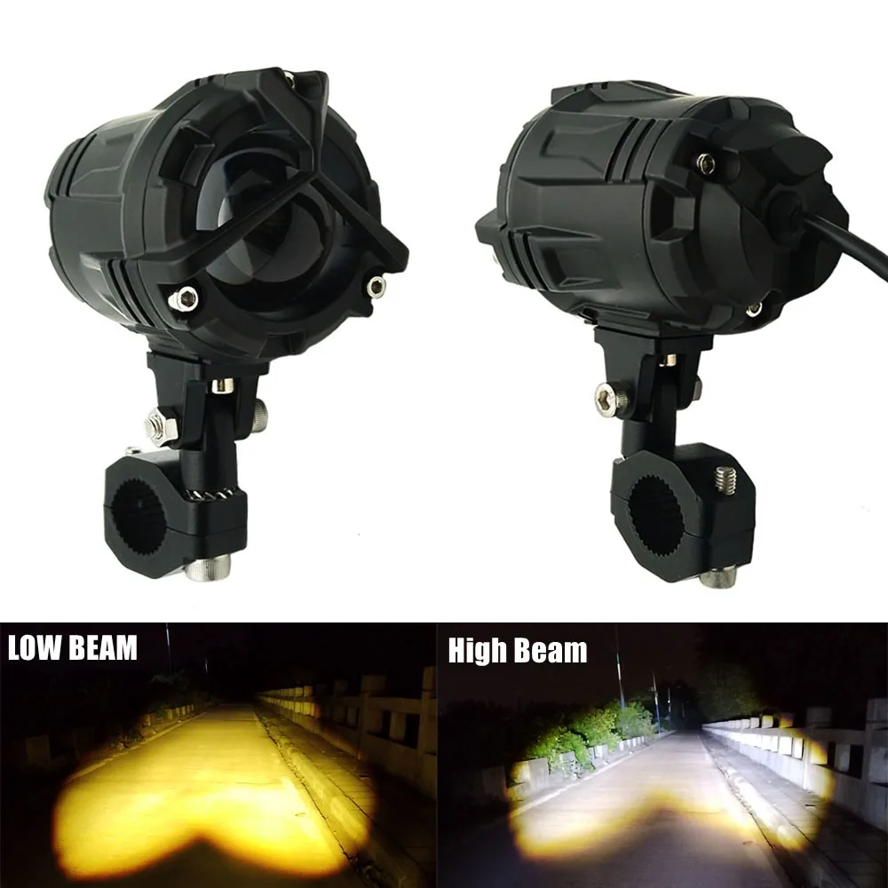Faretto Per Faro A Led Per Moto Per Bmw R1200Gs Adv F800Gs F650 K1200S Led Fendinebbia Ausiliari Faro Led Moto Lampada Di Montaggio