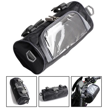 Borsa Universale per Parabrezza Moto, Contenitore Portaoggetti per Manubrio Anteriore