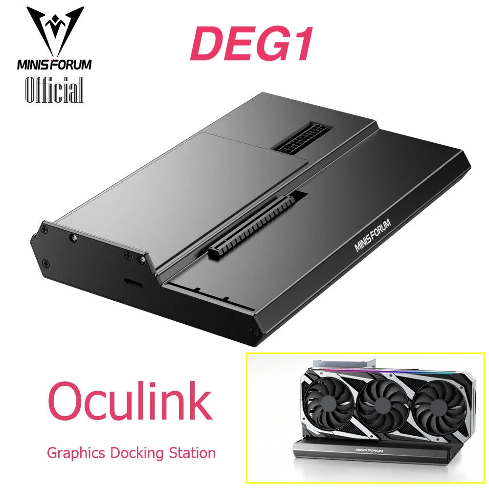 MINISFORUM DEG1/MGA1 Oculink Graphics Dock Station with RX-7600MXT