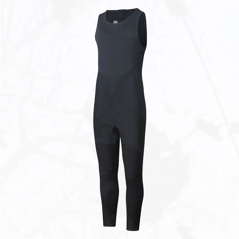 3MM Neoprene Hooded Wetsuit Men Two Pieces Separate Set Diving Suit Scuba Spearfishing Surfing Deepwater Thermal Swimsuit