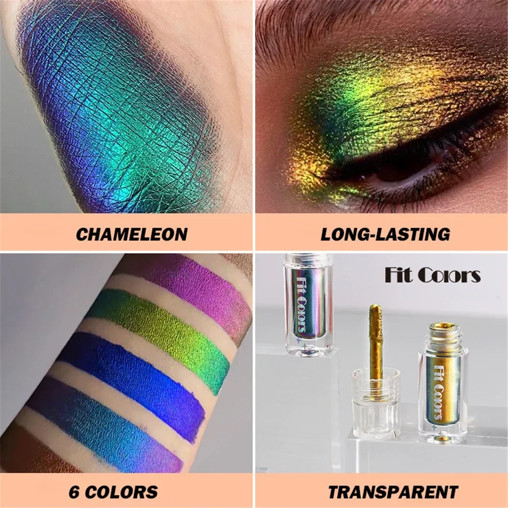 Multi-Chrome Shifting Pigments Chameleon Liquid Eyeshadow Long Lasting