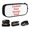 Custom Your Design Cute Pencil Case Girl Boy Large Capacity Customized Logo Printed Pencil Pouch Students Stationery 1