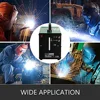 TIG Welder Torch Water Cooling System 10L Capacity 7-12L/min Flow Alarm 110V Stainless Steel Pump Reservoir Copper Radiator 6