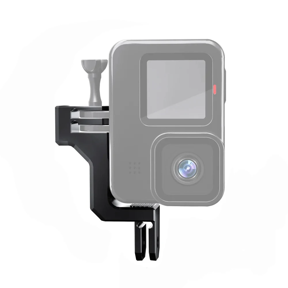 Supporto Verticale Regolabile per Action Camera CNC, Adattatore per Gopro 13 12 11 10 9, Accessori per Riprese Verticali e Vista dal Primo Piano