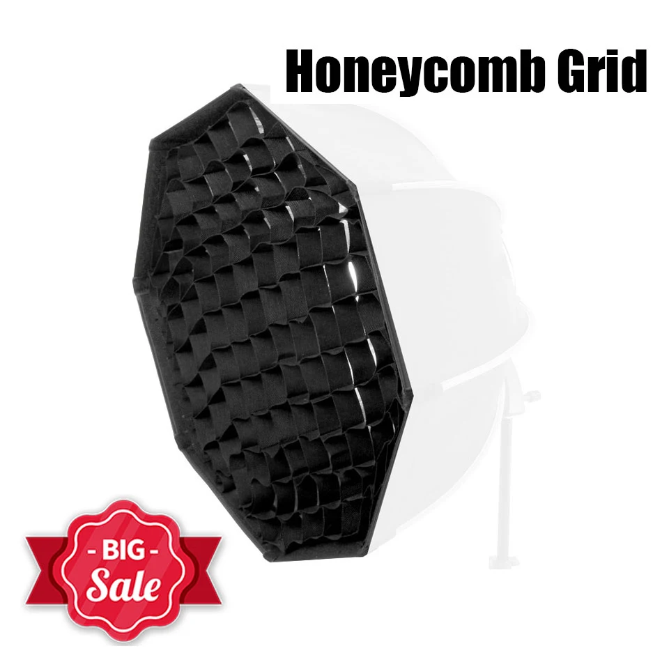 

Фонарь Портативный сетчатый для S-образного зонта, фотостудия, стробоскопическая вспышка, восьмиугольный 80 см, 95 см, 120 см, 140 см