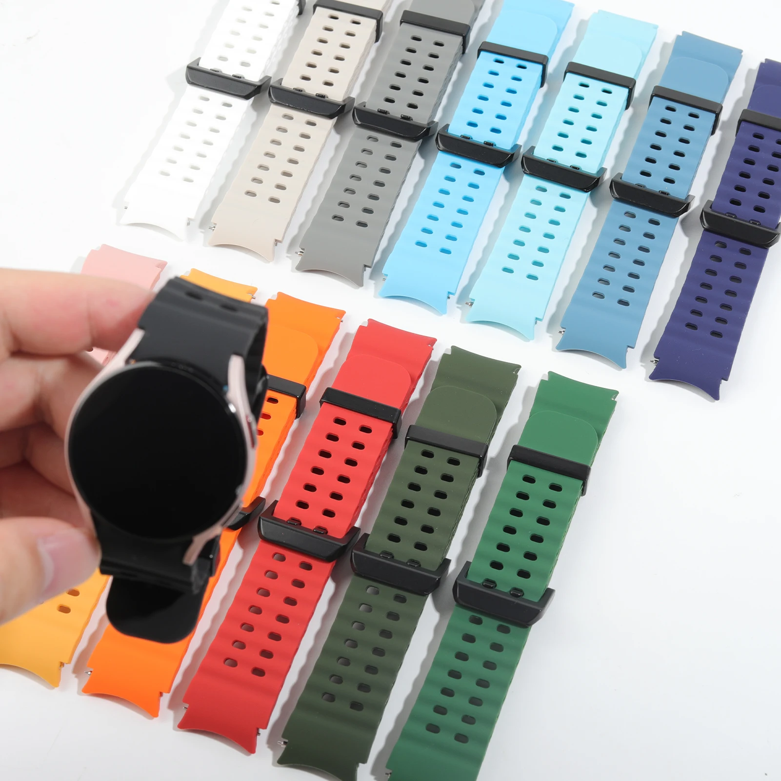 Seamless Silicone Sport Strap