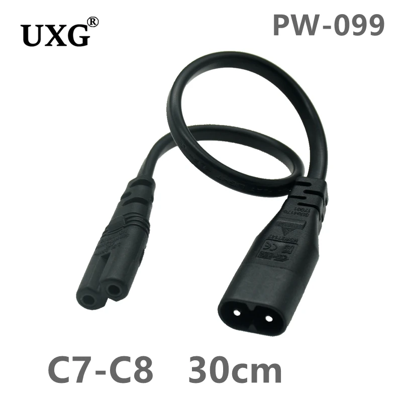 C14 to Dual C13 Y-Splitter Power Cord Adapter - Efficient Power Distribution Solution for Your Devices. Description Image.This Product Can Be Found With The Tag Names Computer Cables Connecting, Computer Peripherals, PC Hardware Cables Adapters