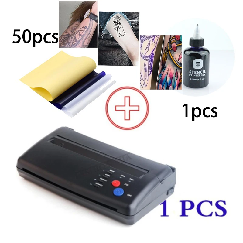 

Tattoo Stencil Transfer Printer Machine Permanent Makeup Copier Professional Printer Drawing Thermal Tools Photos Transfer Paper