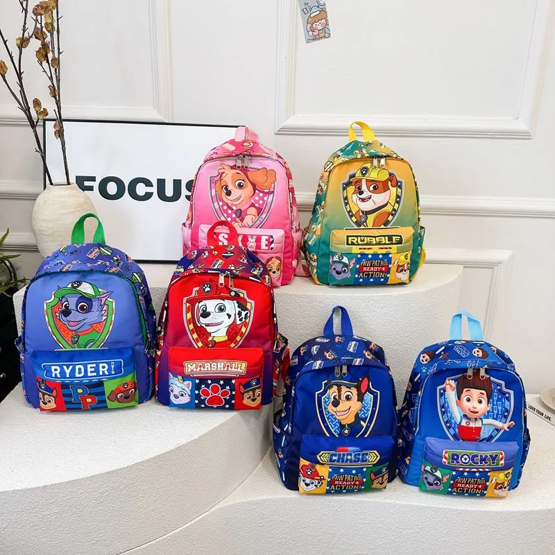 Mochilas Patrulla Canina Paw Patrol - Mochila Para Niños De 3 A 6 Años Con El Conejo De La Patrulla Canina Para La Guardería, 36 Cm X 24 Cm X 12 Cm