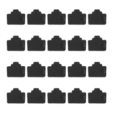 

20pcs Silicone RJ45 Plugs Router Protective Cover Router LAN Port Blocker