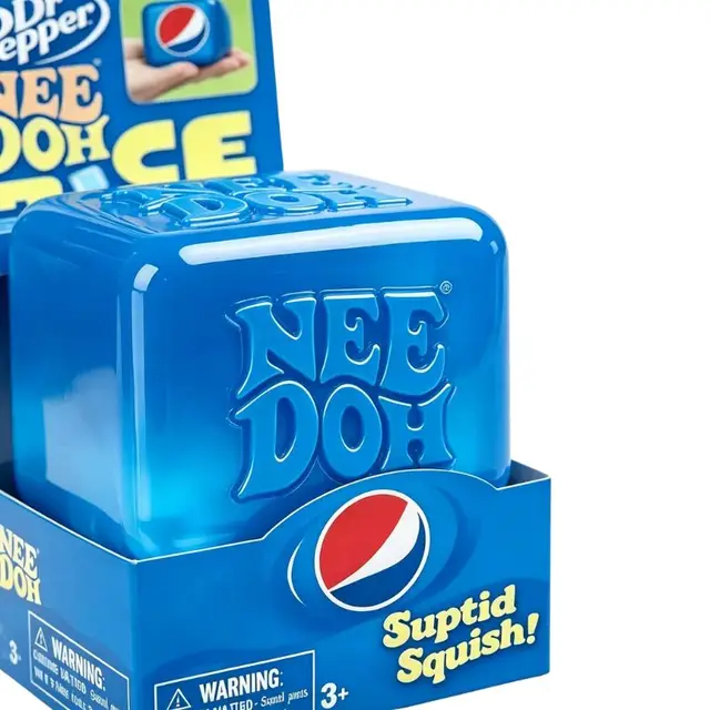Needoh Nice Cube, jouet sensoriel anti-stress pour l'anxiété et la concentration, cube sensoriel de bureau pour adultes et enfants 1