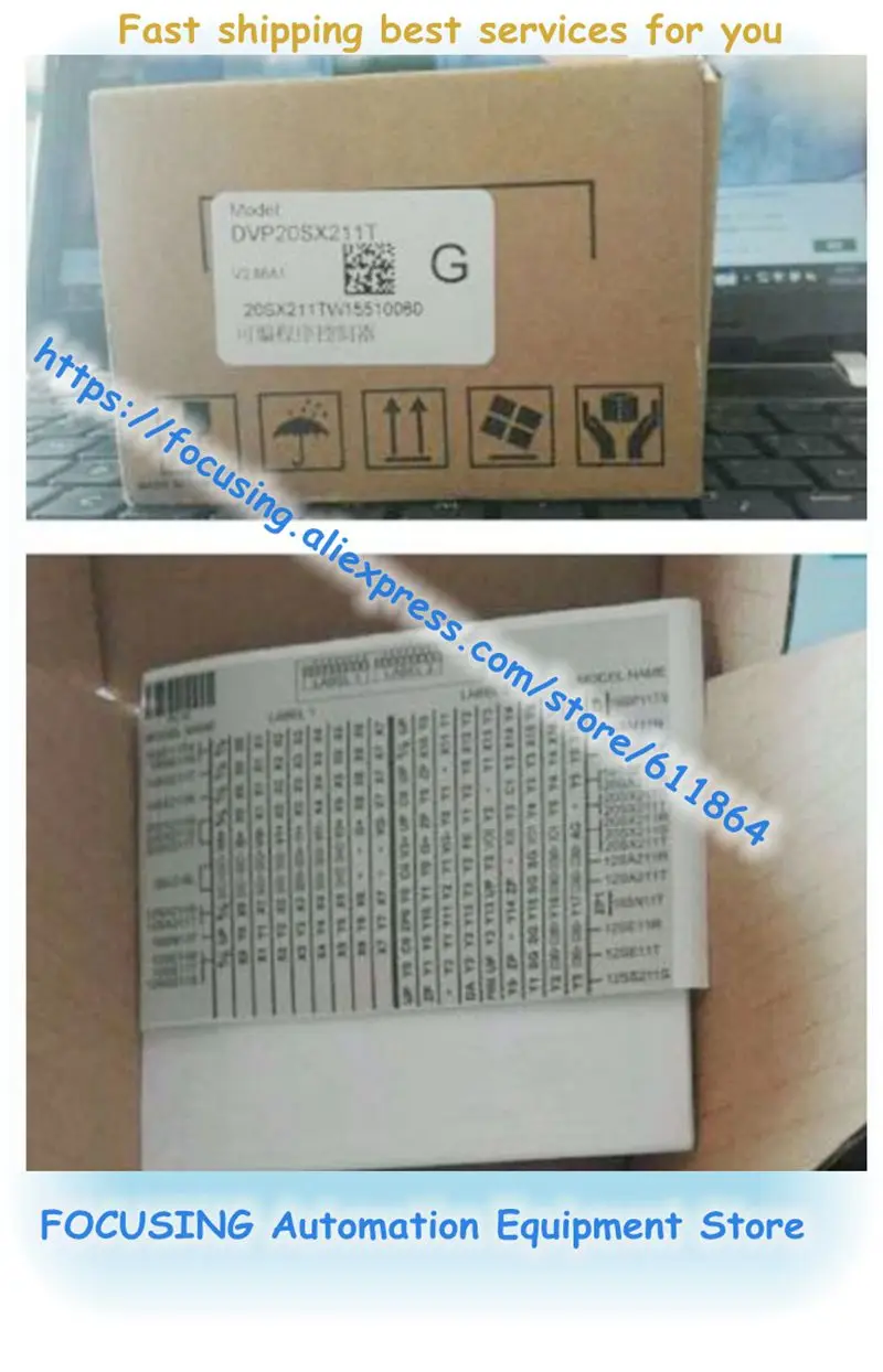 Neues DVP28SV11T2 DVP20SX211R DVP20SX211T Original SPS-Modul – Detail 3
