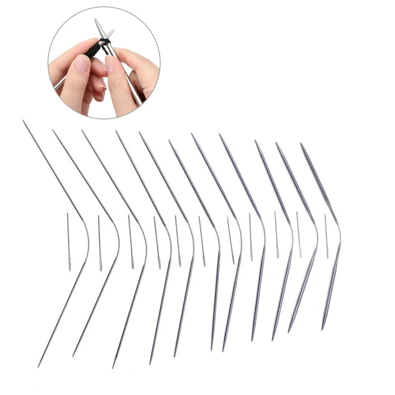 Knitting Yarn Knitting Needles Cable Circular Needles With Double Pointed Flexible For Socks knitting needles