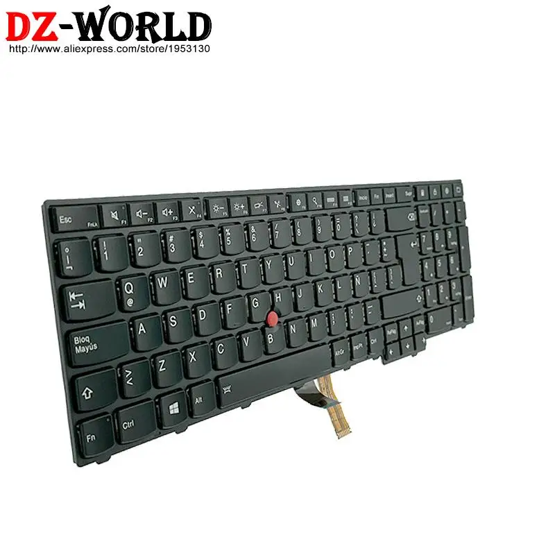 Teclado Espanhol Latino do Las Portátil Lenovo Thinkpad T560 W540 T540p W541 T550 W550s P50s L540 L560 L570 01ax613 04y2429 04y2468 - Imagem 6