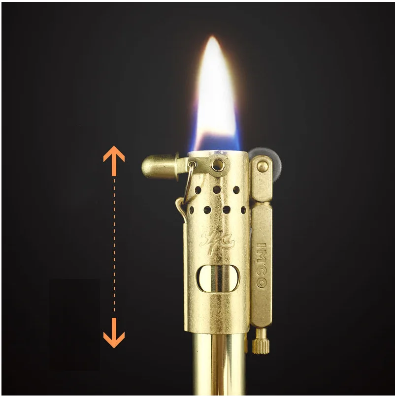 Genuine IMCO Brass Copper Trenches Metal Refueling Lighter