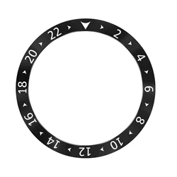 Elegant Metal Bezel Ring Case for Smartwatch Enhancement (Black - C)