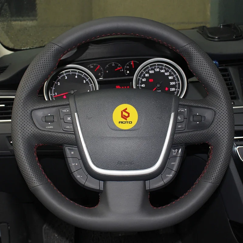 Coprivolante Per Coprivolante Per Peugeot 508 2011-2008 508 Sw 2011-2008 Custodia Volante In Pelle Funda Volante