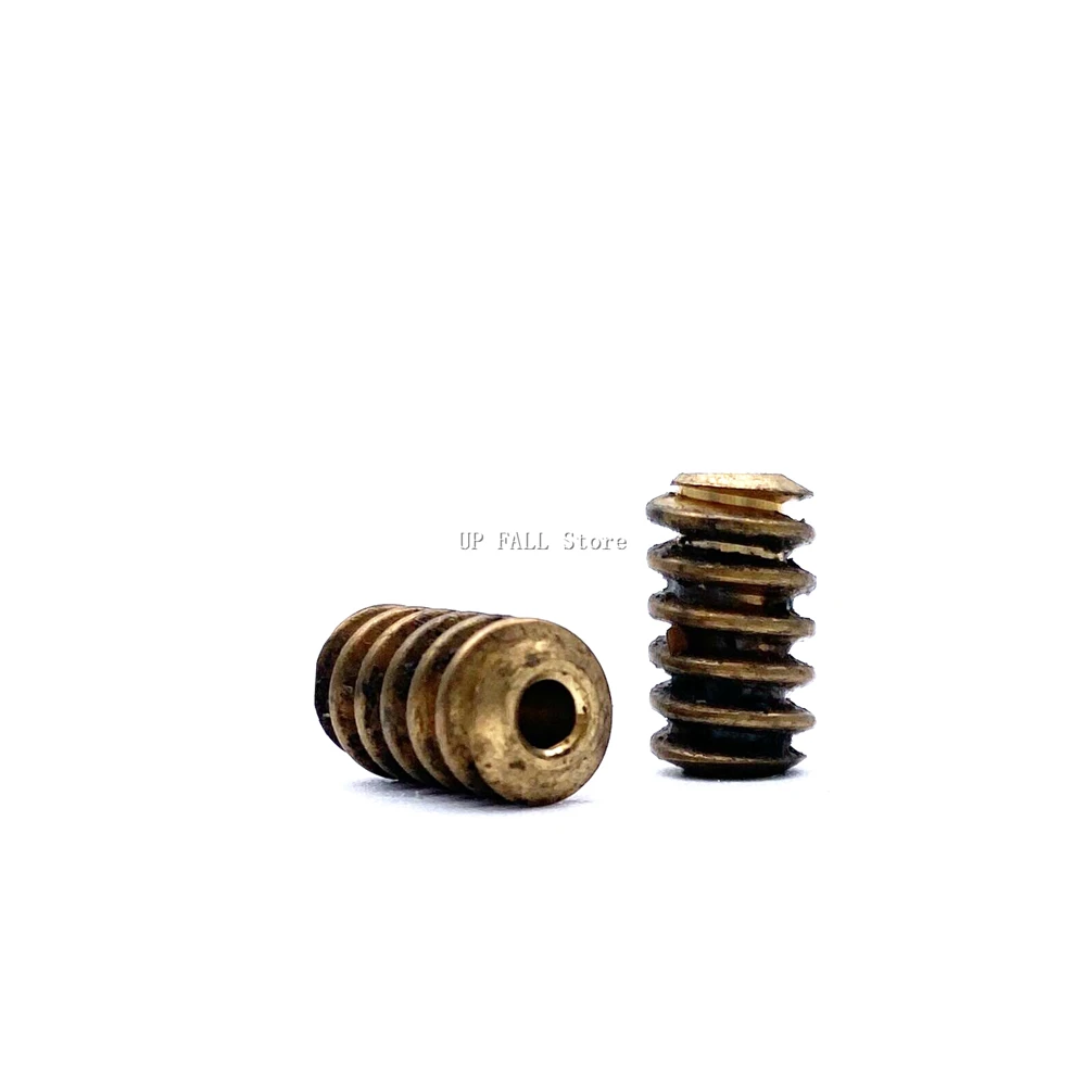 12MM 2.3mm Motor Spindle Reduction Worm Copper Gear