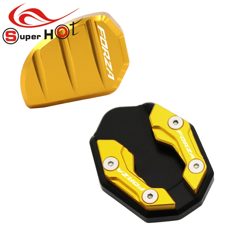 혼다 FORZA350 FORZA300 FORZA125 NSS350 FORZA 350 300 125 NSS 350 액세서리, 사이드 스탠드 확대 플레이트 킥스탠드 확장