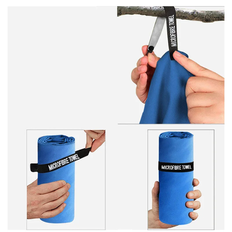 80x160CM Quick-drying Sports Gym Towel Absorbent Fiber Fast Drying Towel Lightweight Running Beach Washcloth Ultra-soft Towels