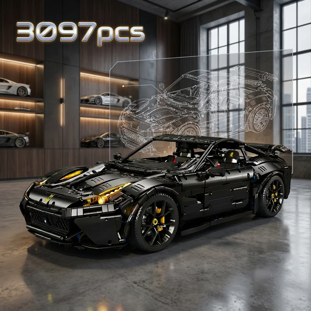 Zestaw klocków Technik Auto Luxury Car 3097 elementów z EU za $98.39 / ~376zł