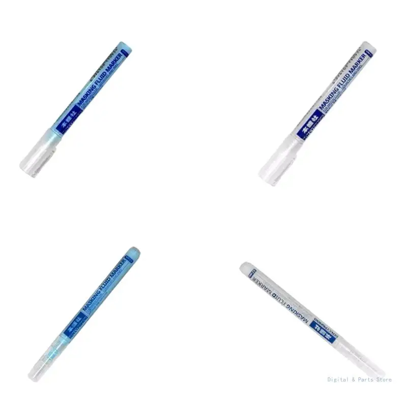 

M17F 0.7 mm/0.3mm Masking Fluid Marker Practical Watercolor Masking Fluid Easy to Use