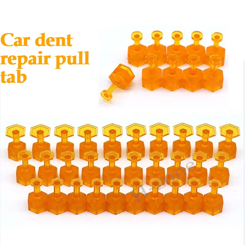 10 PCS Dent Puller Automatic Dent Puller Removal Tool Car Paintless Dent Repair Film Vehicle Repair Suction Cup Pull Tab Lifter