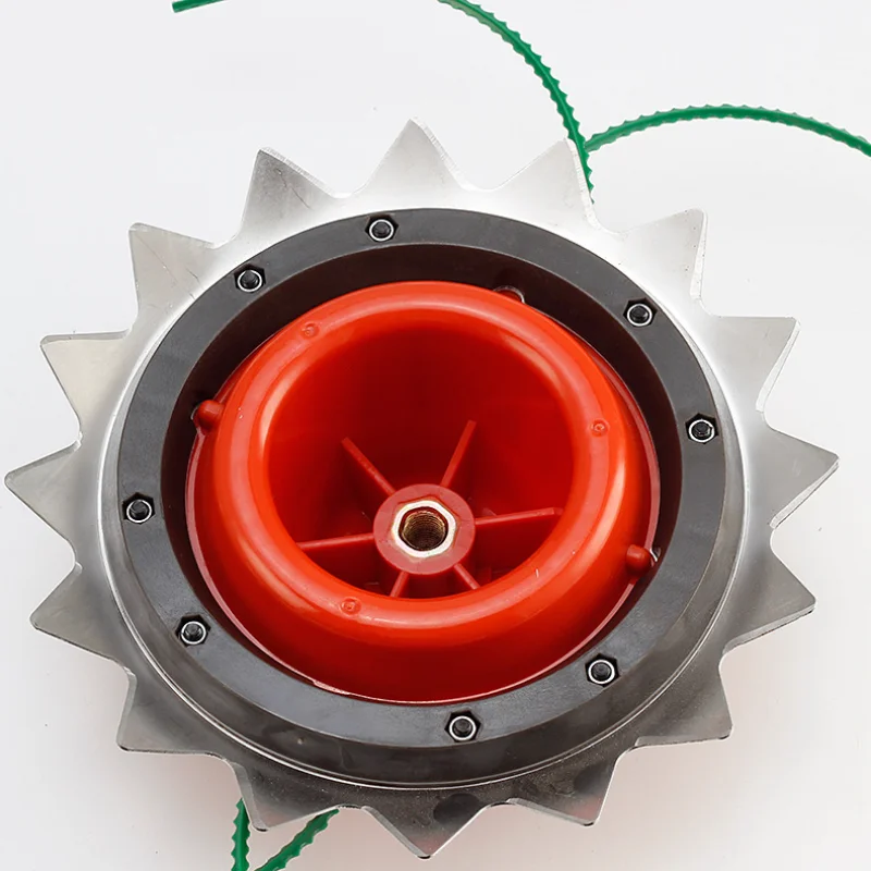 Double Hit Grass Trimmer Head with String and Blade for Brush Cutter Grass Cutter Machine Parts Garden Tools M10