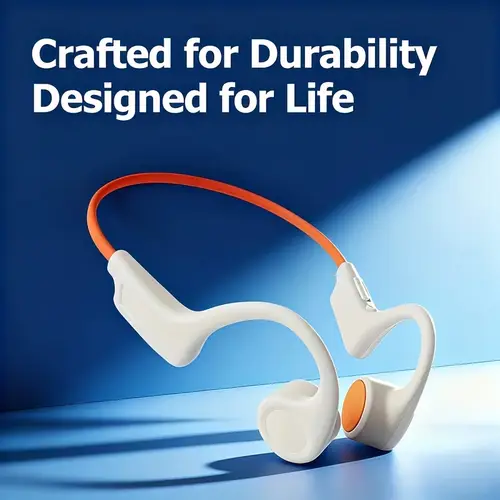 Open-ear Bone Conduction Headphones, Wireless Ear-hook Sports Headset with Microphone, 16 Hours Playback, BT 5.3 Stable Connection, HiFi Stereo, Hands-free Calling for Running & Cycling - Image 10