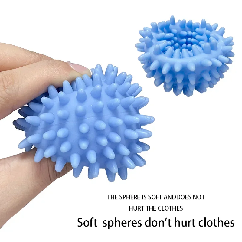 Magic Laundry Ball Reusable PVC Solid Cleaning Ball 5/1pcs Household Cleaning Washing Machine Clothes Softener Tools laundry ball