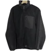 Autumn and Winter Japanese Men's and Women's Fleece Stand Neck Jacket Couple Zipper Loose Warm Lamb Wool Coat Solid Color Jacket 6