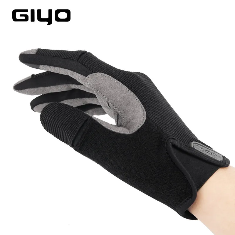 Giyo Winter Screen Touch Road Bike Gloves Full Finger Cycling Bicycle Glove Men Sports Lycra woman windproof glove Gym Fishing 2