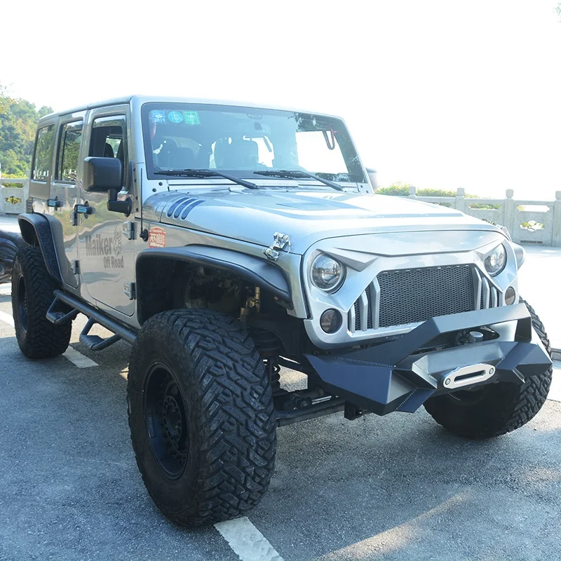 Offroad X style Front bumper for Jeep Wrangler JK 2007+ steel bumper 4x4 accessory maiker manufacturer