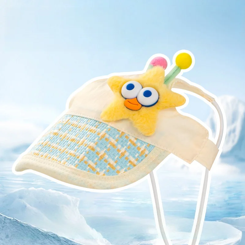 Pet Sun Hat Uv Protection Breathable Mesh Cap For Dogs And Cats_voghion.com