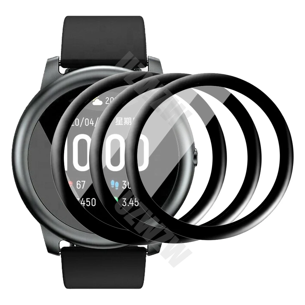 

(3pcs) Screen Protector For Haylou Solar / LS05 Smart Watch Full Coverage Soft Protective Film Cover (Not Glass)