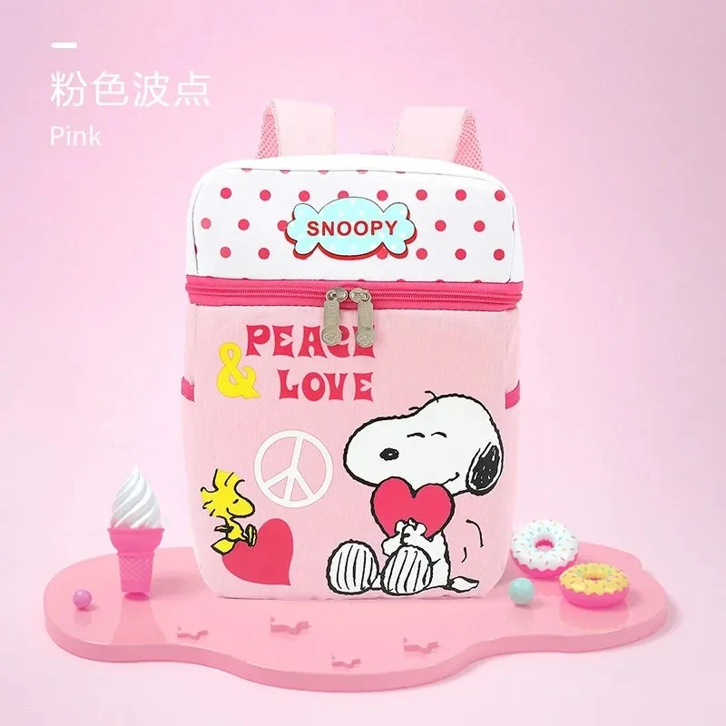 2022 new Snoopy kindergarten schoolbag children mini backpack baby cute cartoon girl boy fashion mini backpack 5