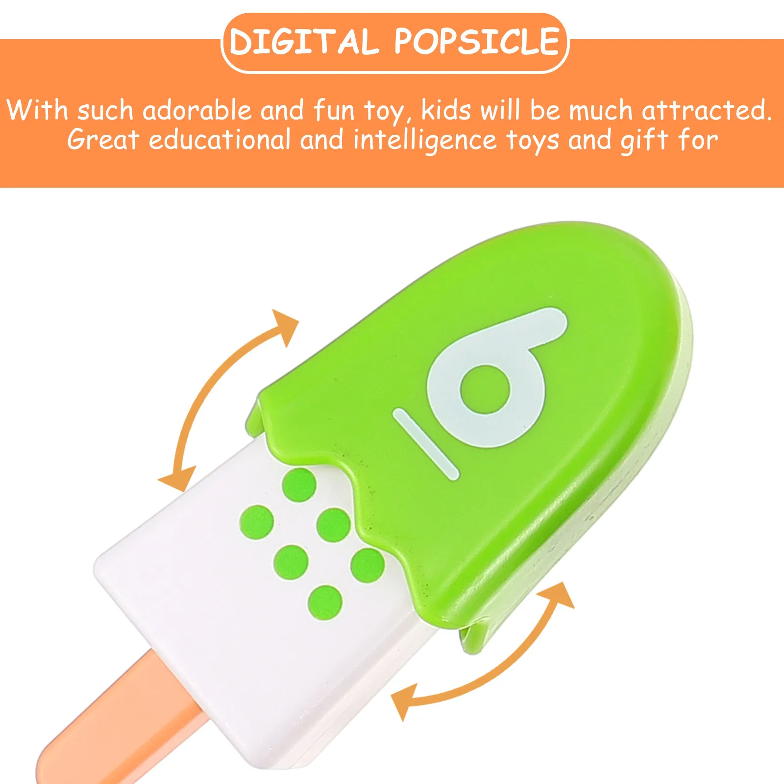 1 세트 팝 숫자 학습 게임 다양한 색상 어린이 교육용 매칭 인지 놀이 장난감 숫자 인식 보조 도구
