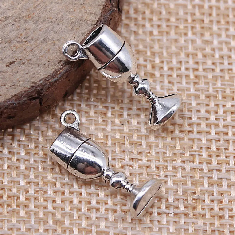 

Accessories For Women Cup Charms Charms For Jewelry Making 20x7x5mm 10pcs