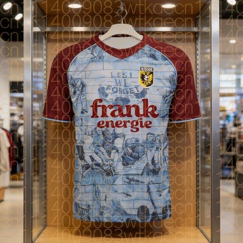 2026 Herren Atmungsaktives Fußballtrikot Schnelltrocknendes Sport-Auswärtstrikot Männer Geschenk Top Erwachsenen Heim-Fußballspiel V-Vitesse Heiße Familien-Kinder-T-Shirts