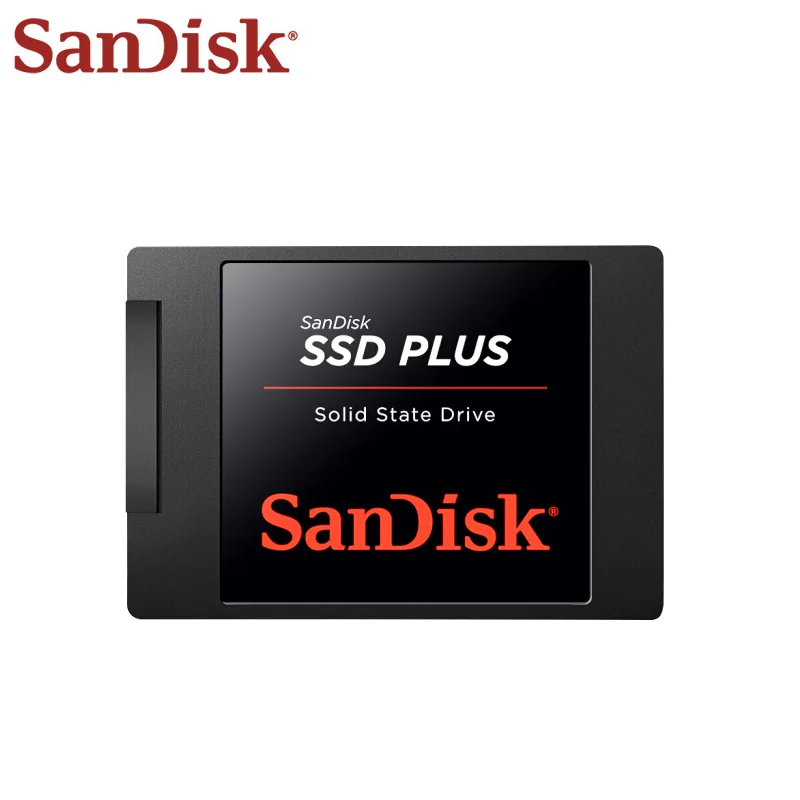 SanDisk SSD 플러스 솔리드 스테이트 드라이브, 내장 하드 드라이브, 노트북 데스크탑 PC용, 240GB, 480GB, 1TB, 2TB, SATAIII, 2.5 인치, 최대 535 Mb/s