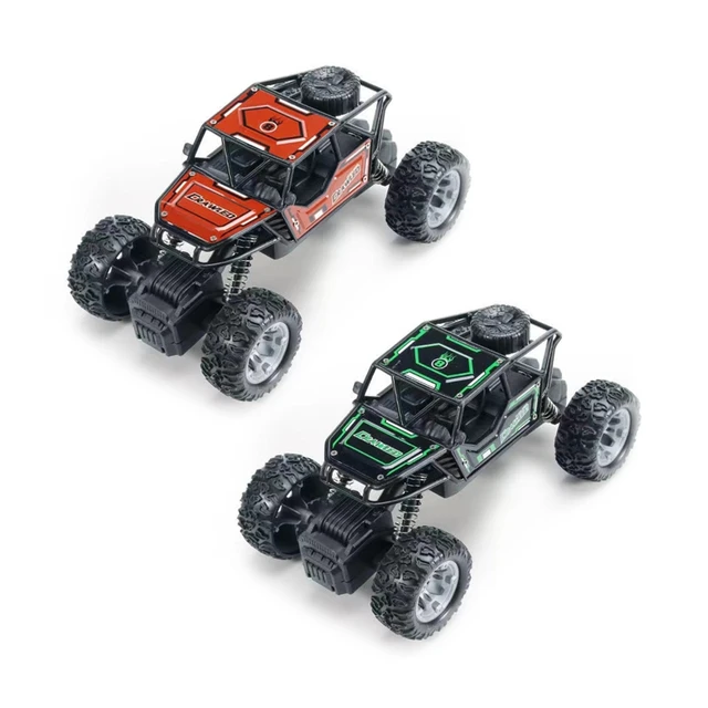 Inertie Véhicule Tout-terrain Jouet Voiture Monster Truck Filles Cadeau  Mini Enfants Jouets Pour Garçons Pneus en Caoutchouc Coloré Pull Back  Voitures