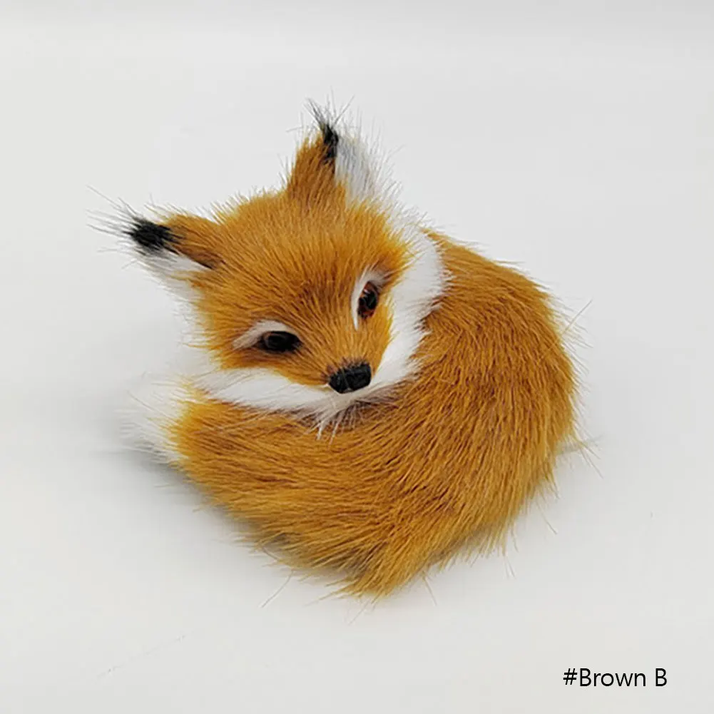 Plush Furry Fox Table Decoration - Perfect Kid's Party & Festival Gift