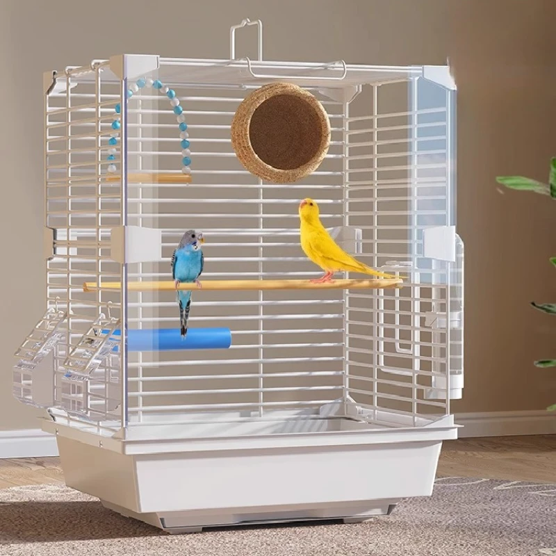 야외 케이지 새 대형 앵무새 새장 둥지 번식 액세서리 카나리아 Lovebird G..