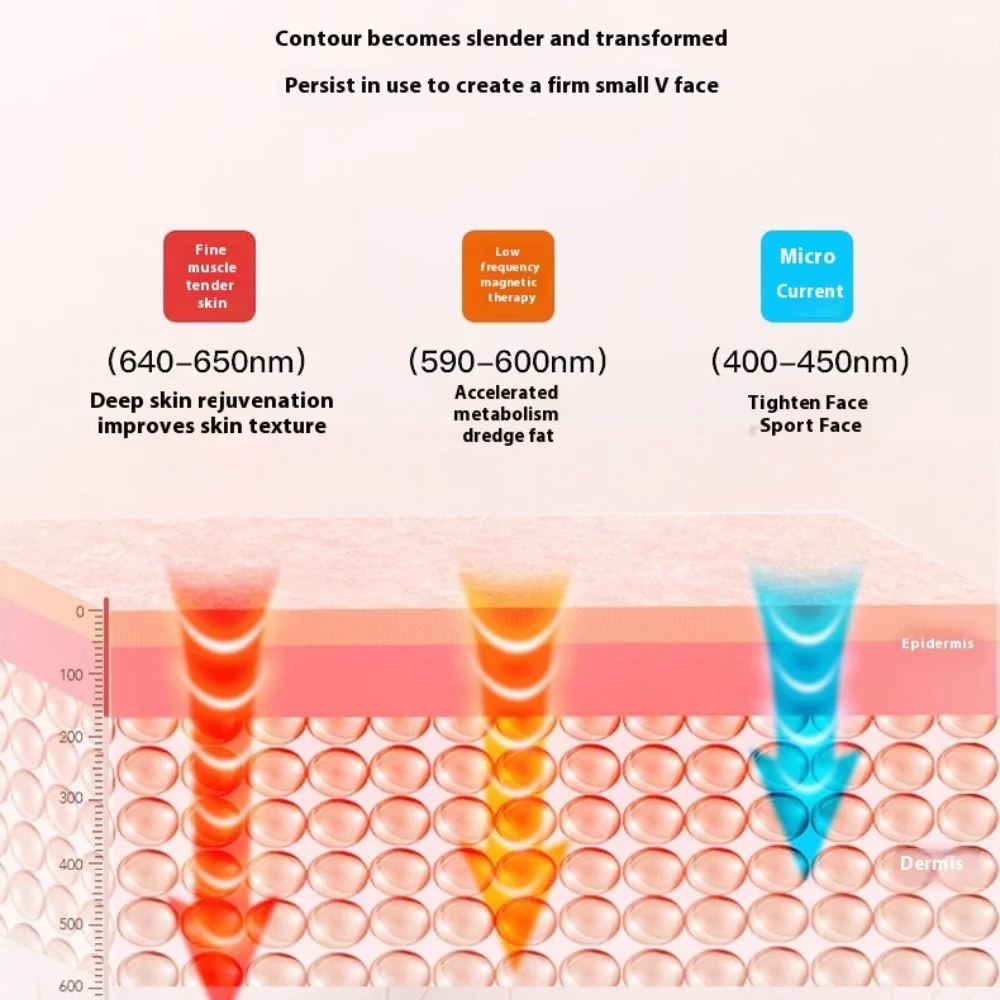 Electric V Face Lifting Beauty Device Ems Micro-Current Firming Facial Massager Double Chin Removal Skin Care Face Massager