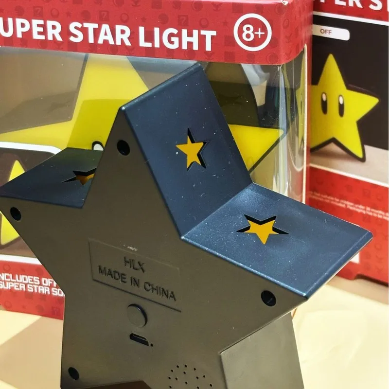 Super Star LED Cartoon Figure Night Light with USB Charging and Sound - Perfect Gift for Kids and Wholesale Orders