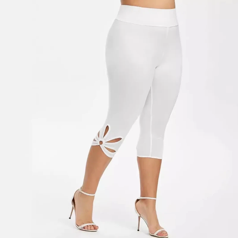 2023Women's Yoga Slimming Leggings Women's Loose Hollow Oversized Pants