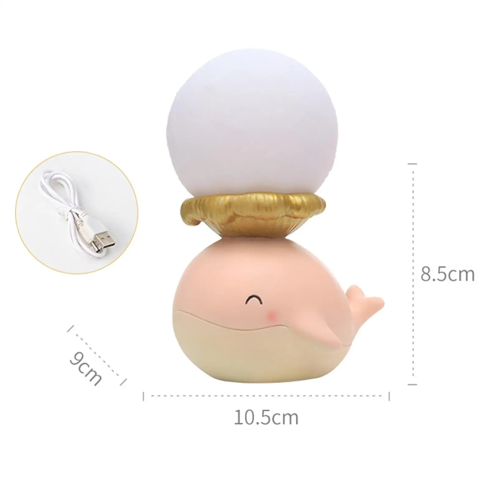 Mini Night Light USB Charging LED Night Lamp Table Lamp for Travel Nursery Office Baby Boys Girls1 Gift Decoration
