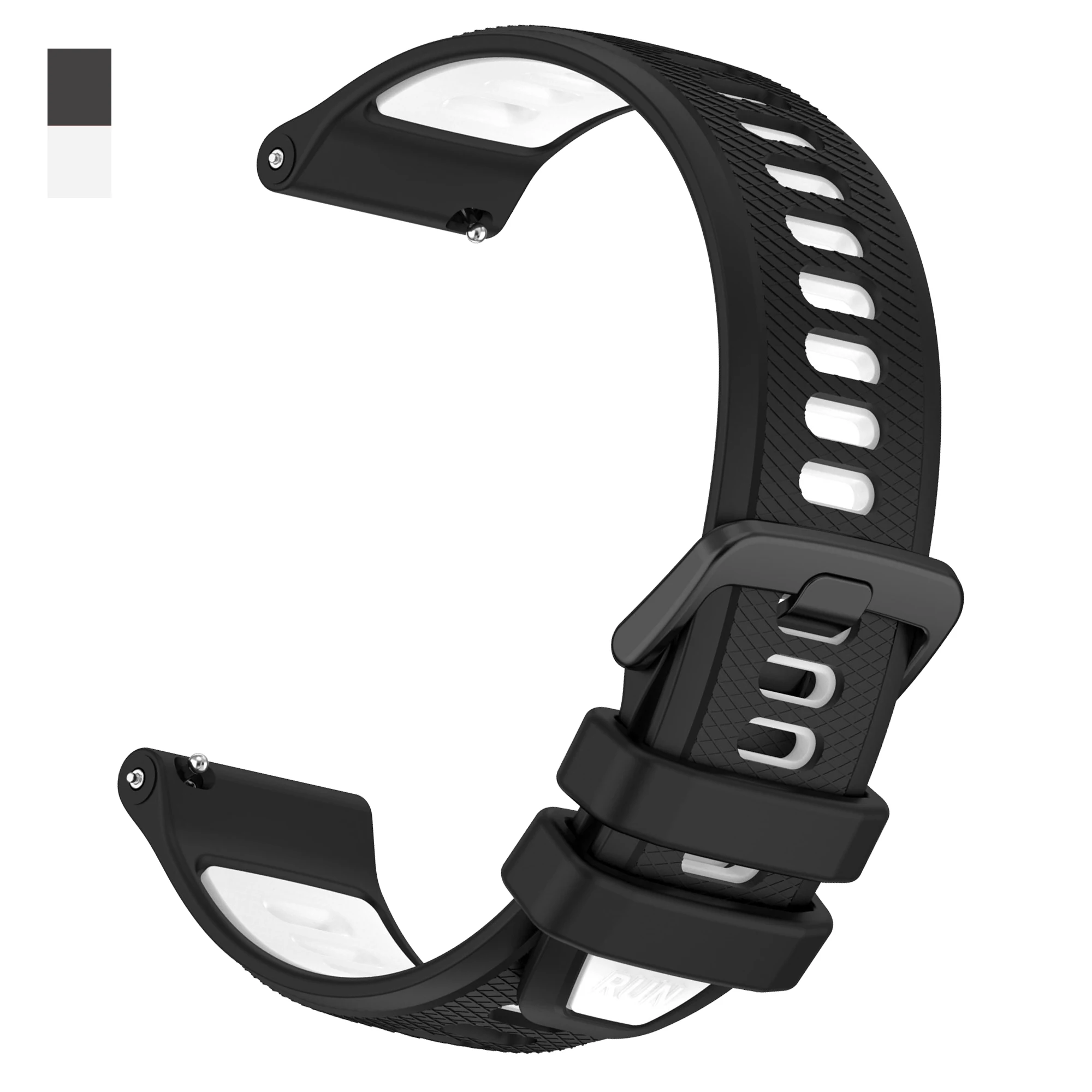 Premium Silicone Replacement Sport Strap for Smartwatches - 20/22mm