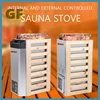 3KW/3.6KW Sauna Heater 220V Sauna Steam Generator Home Use Heating Furnace Room Dry Equipment Internal Control External Stove 1