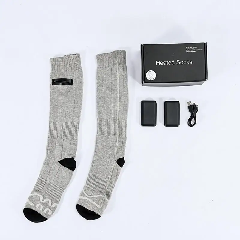 Heated Socks Heating Socks For Men Women Rechargeable Electric With 4000 MAh Battery For Outdoor Hiking Camping Skiing